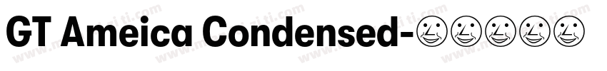GT Ameica Condensed字体转换